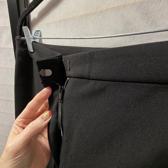 Dynamite Slim Double Weave Pants Women’s Size 6 Jet Black Stretch Dress Work NWT - Picture 3 of 9